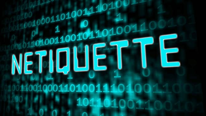 What is Netiquette? 20 rules Internet Etiquette Rules