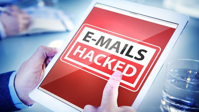 Email hacked.